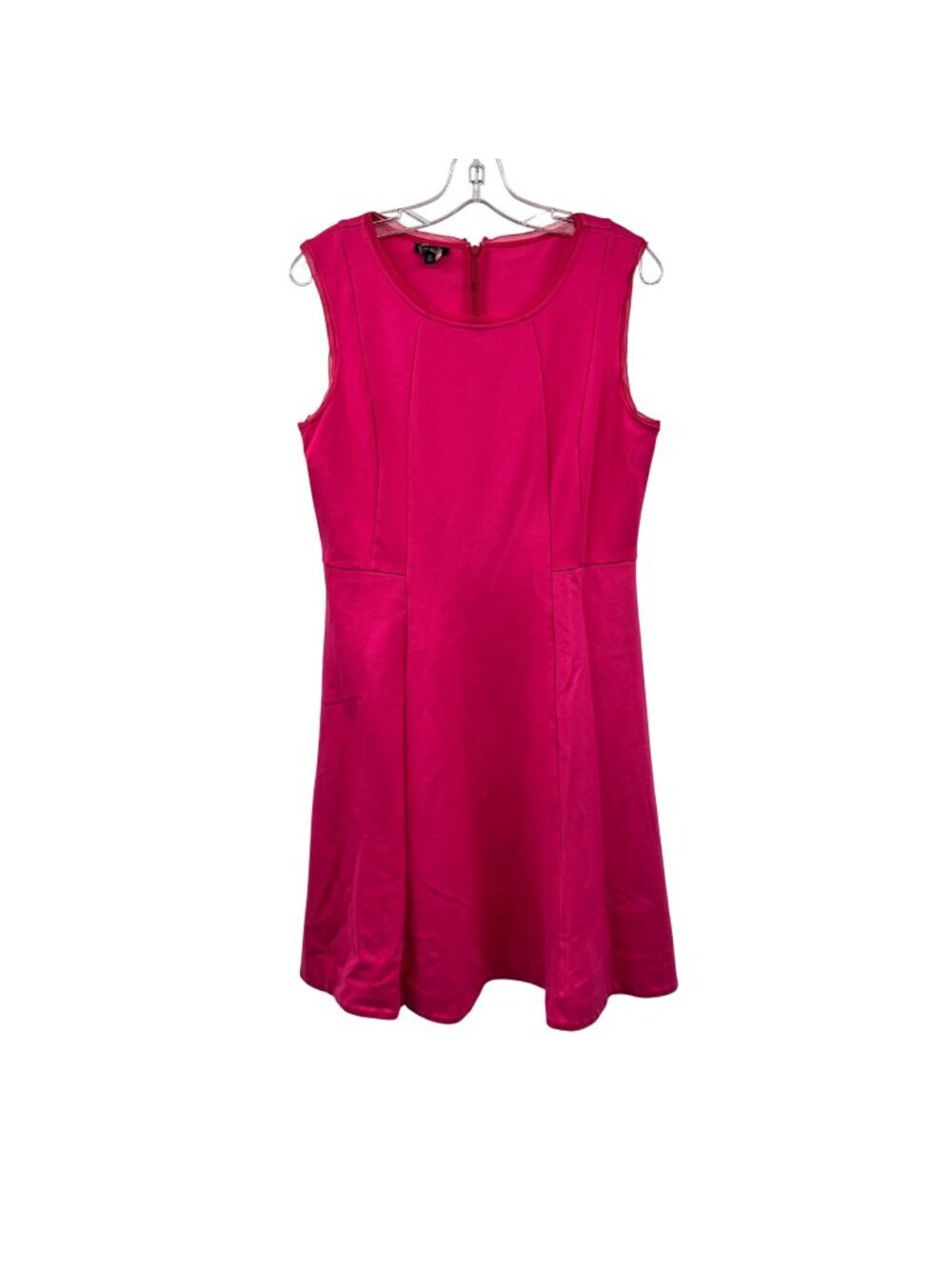 Talbot Womens A-Line Dress Sleeveless Pink Size 10 Zip